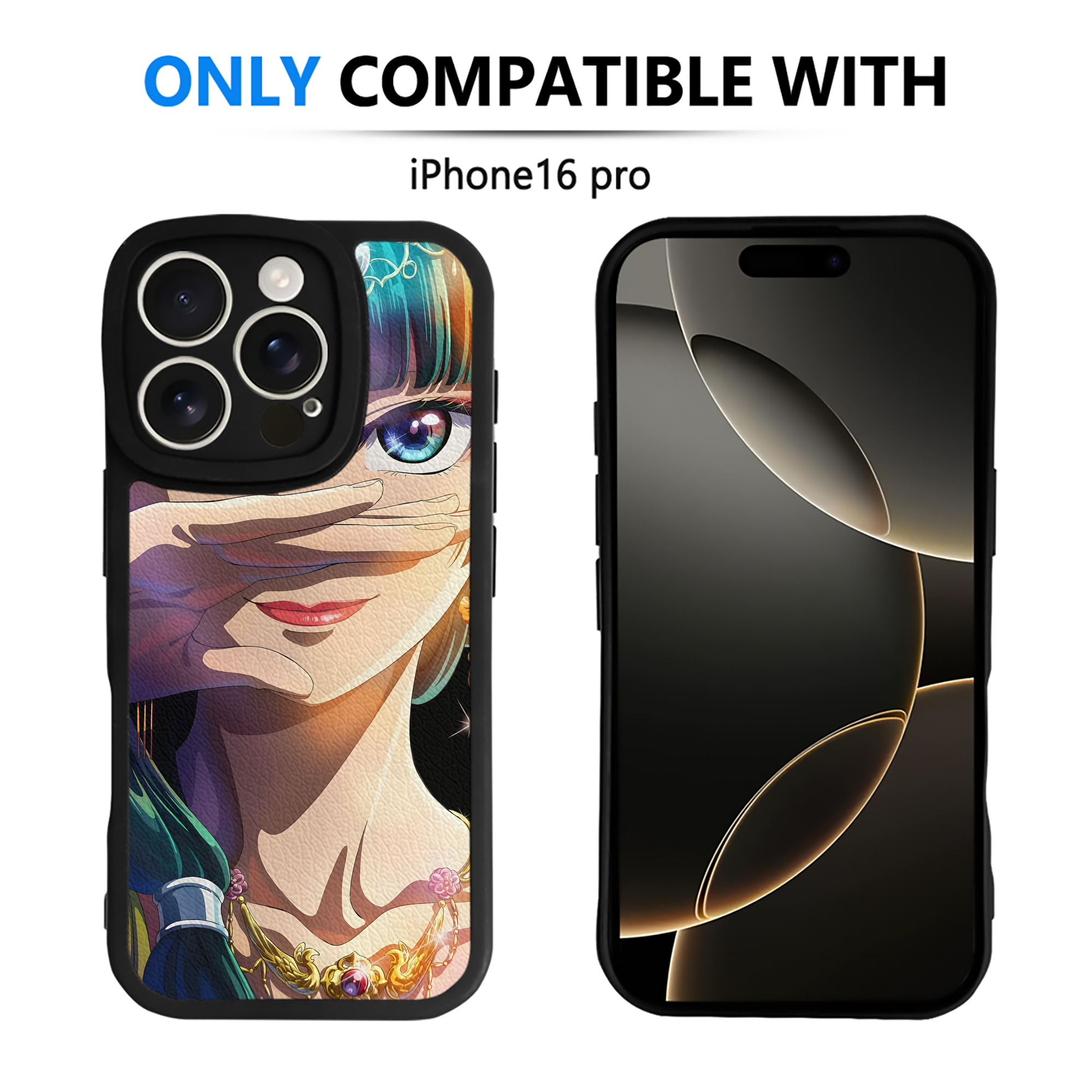 （画像用） 薬屋のひとりごと The Apothecary Diaries 【iPhone 16シリーズ対応】シリコンスマホケース（レザー調） 材質：シリコン